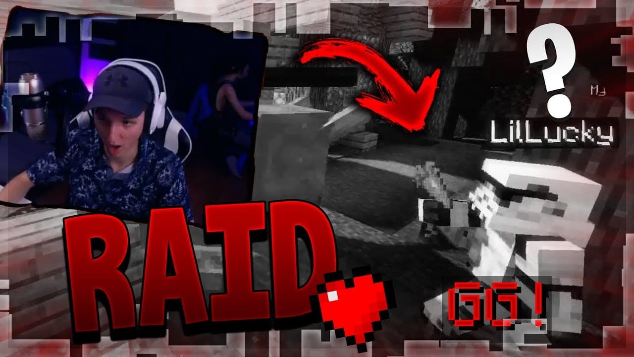 Mon premier combat RAID sur minecraft! (LA SURVIE MINECRAFT S1E2)
