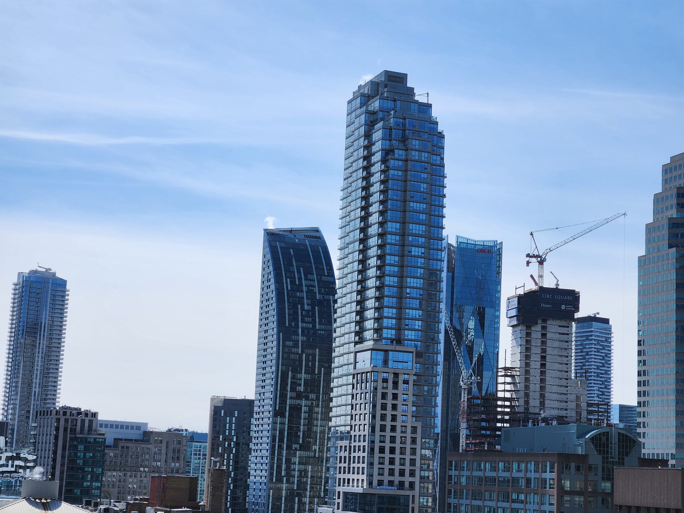 Toronto, vue d'en bas