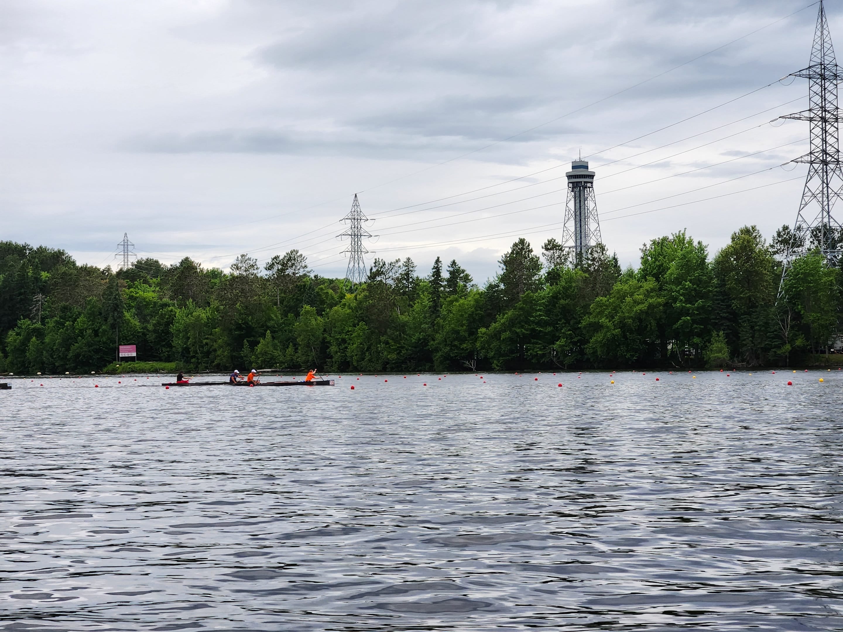Course de canot à Shawinigan