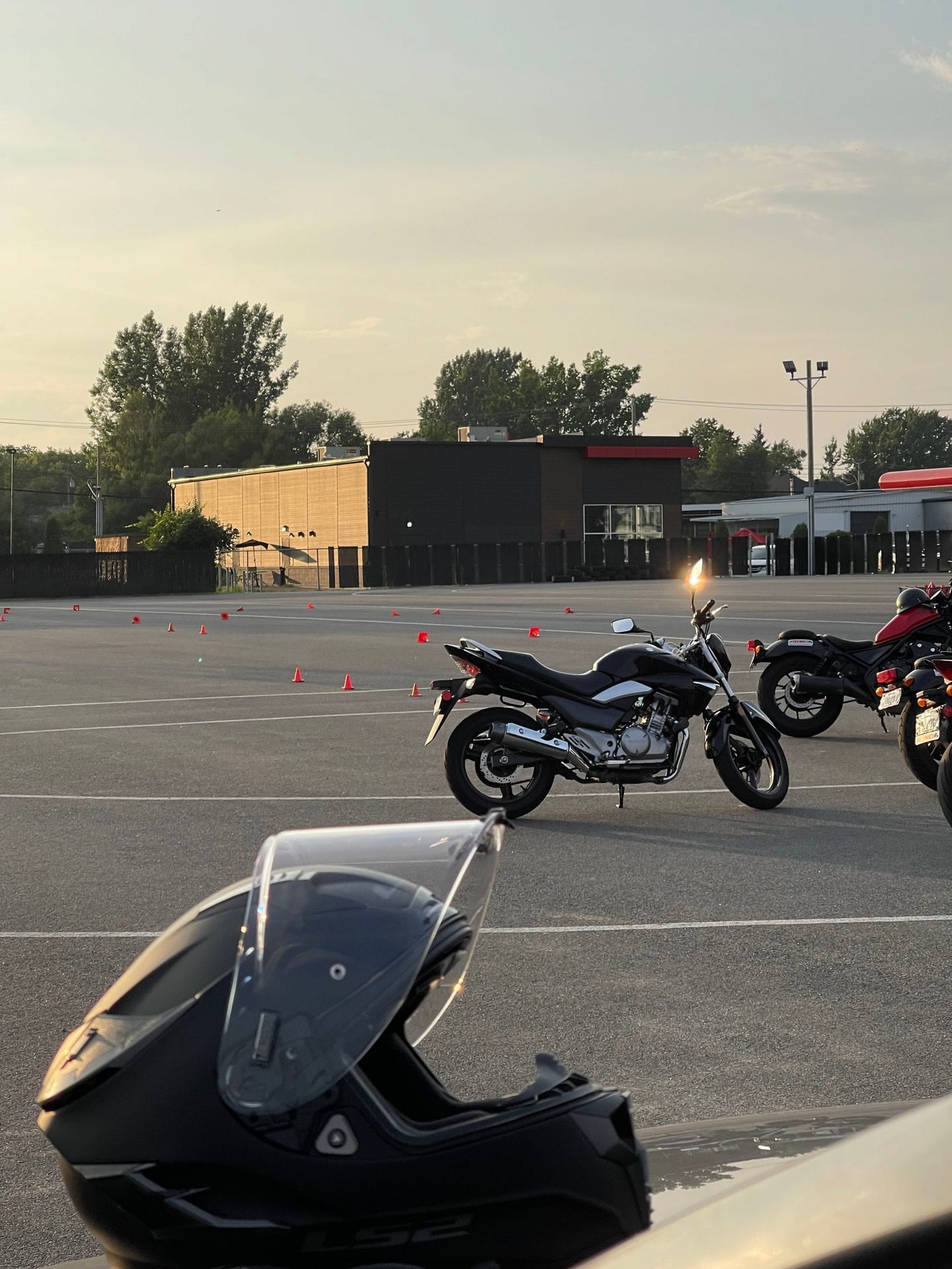 Cours de moto