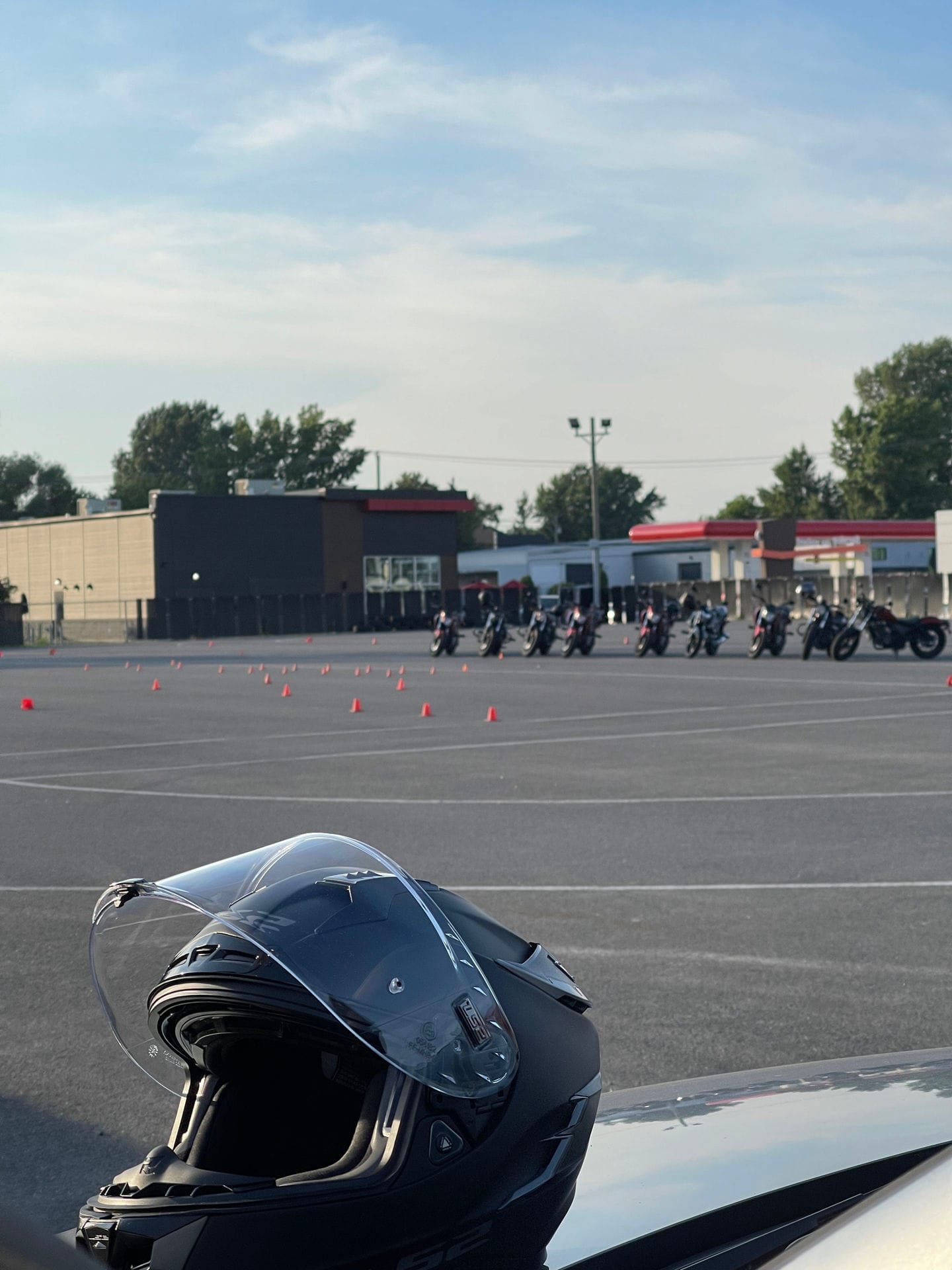 Cours de moto
