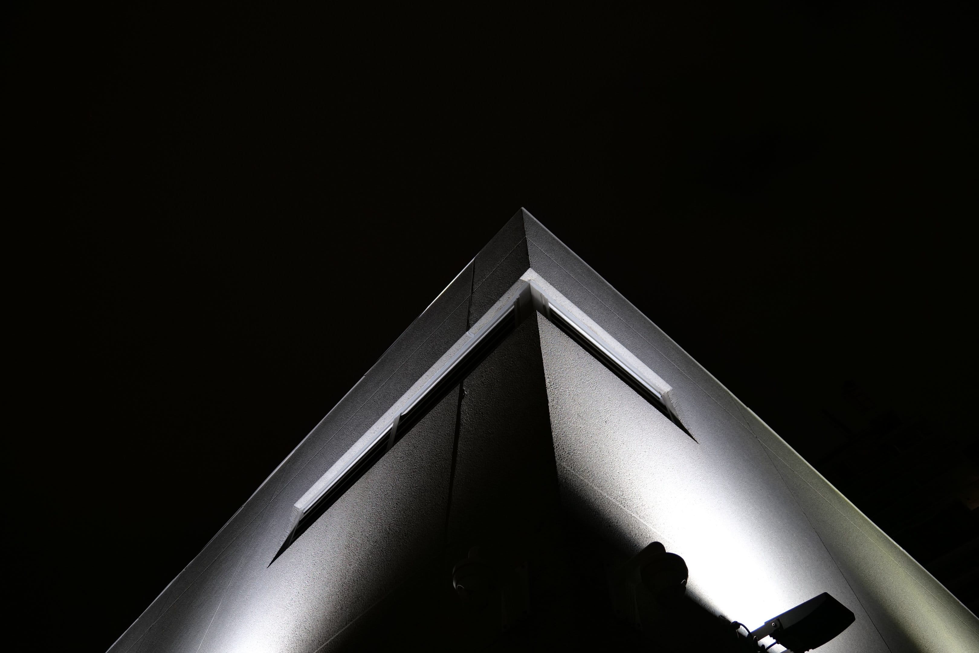 Building at night